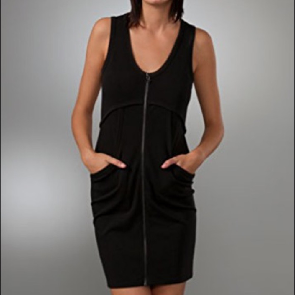 Alexander Wang Ponte Zip Dress